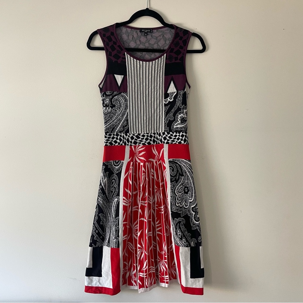 FINAL Etro Abstract Colorful Art to Wear Dress - Picture 6 of 6